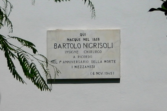 Bartolo Nigrisoli's birthplace,  Glorie di Mezzano, Italy - 04.JPG